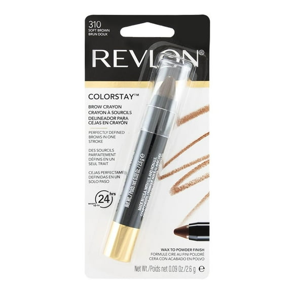 Delineador de Cejas Revlon ColorStay en Crayón 310 Soft Brown 2.6 g
