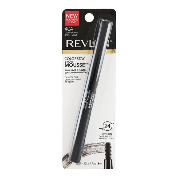 Mousse para Cejas Revlon Color Stay 404 Dark Brown 2.2 ml