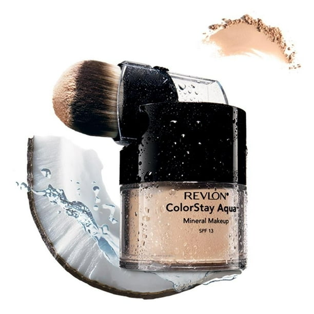 Maquillaje Revlon ColorStay Aqua en polvo light medium
