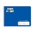 thumbnail image 1 of Cuaderno Italiano Shot Point Cuadro Grande Espiral Doble Azul 100 Hojas, 1 of 1