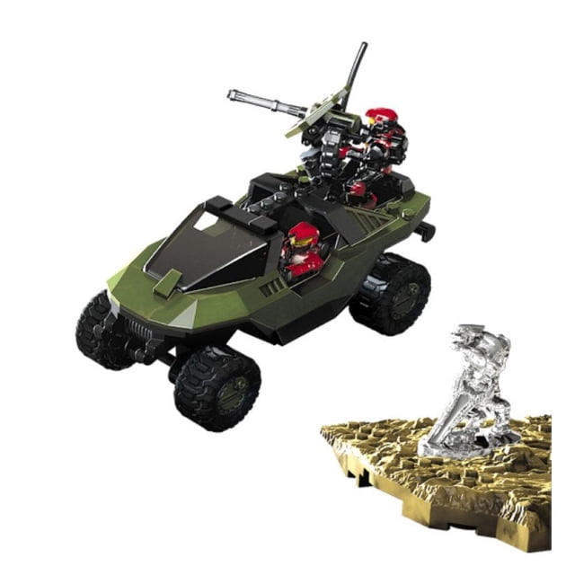 UNSC Warthog Mega Bloks Halo 8 piezas