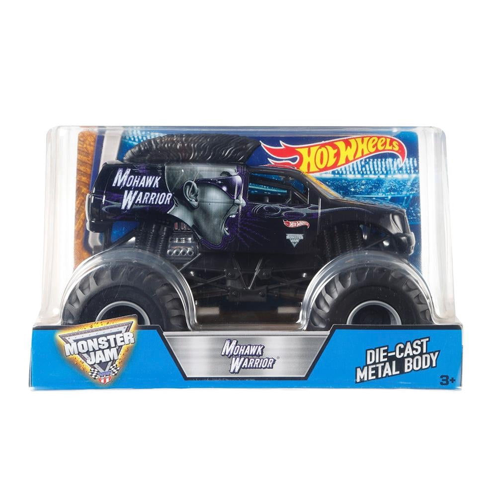 Mohawk Warrior Hot Wheels Monster Jam Escala 1:24 | Bodega Aurrera