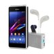 thumbnail image 1 of Smartphone Sony Xperia E1 4 GB Blanco más Batería Externa con Manivela y HandsFree HQ, 1 of 2