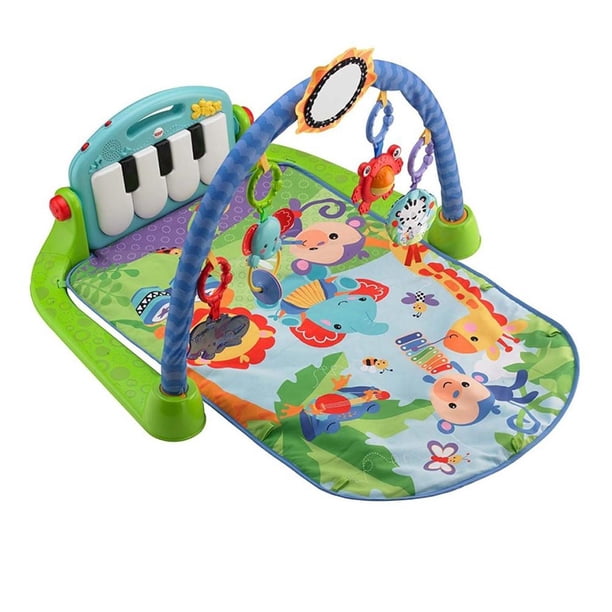 Gimnasio Fisher Price Piano Pataditas Musicales Azul