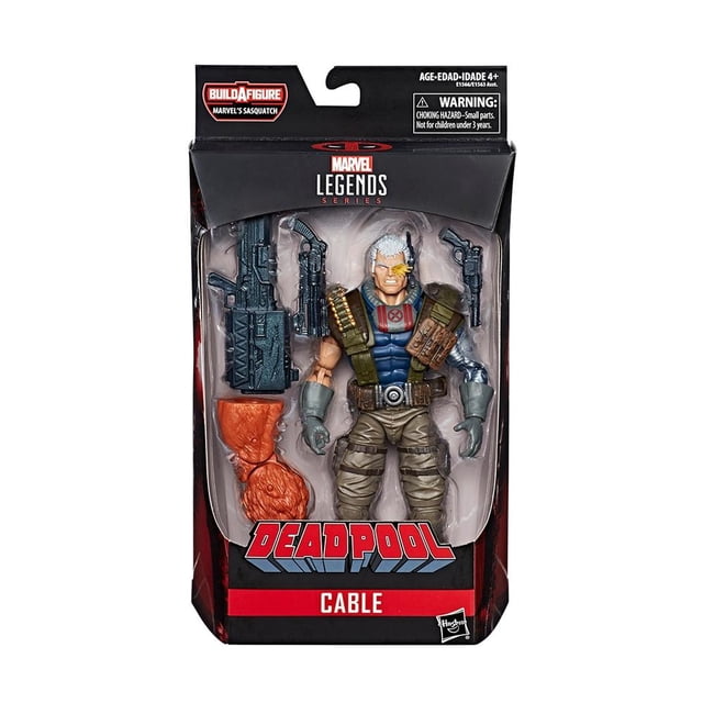 Figura Cable Marvel Legends Series Deadpool 6 Pulgadas