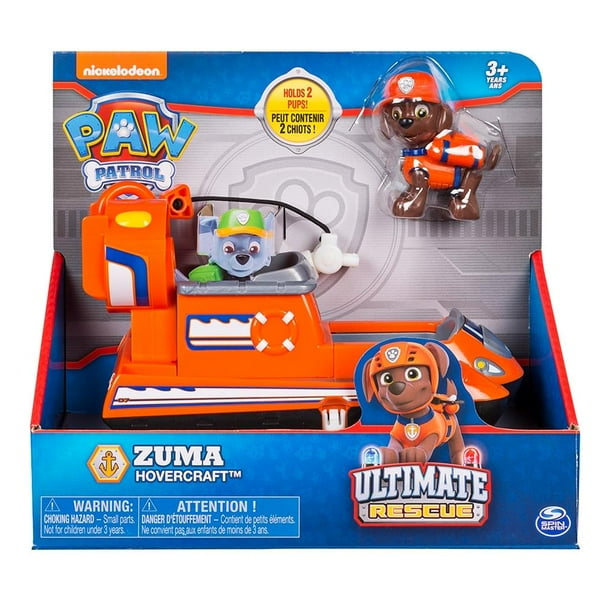 Vehículo Paw Patrol Ultimate Rescue Aerodeslizador de Zuma