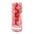 thumbnail image 1 of Esferas Holiday Time Plástico Rojo 50 Piezas, 1 of 2