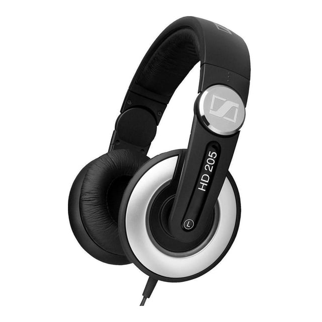 Audífonos On Ear Sennheiser HD 205 II Negros