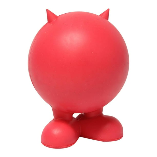 Juguete Para Mascota Hol-ee Cuz JW Pelota de Hule con Cuernitos