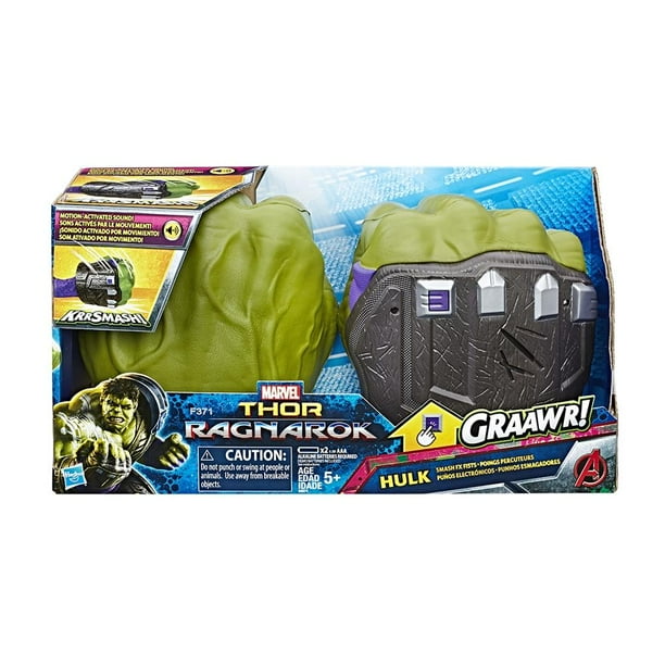 Puños de Hulk Marvel Thor Ragnarok