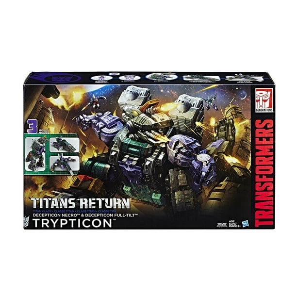 Figura Trypticon Transformers Hasbro Titans Return