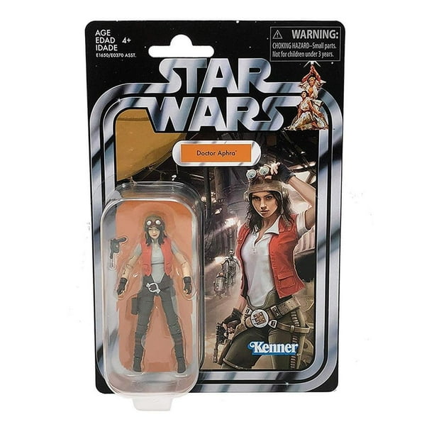 Figura Doctor Aphra Star Wars Colección Vintage 3.75 Pulgadas