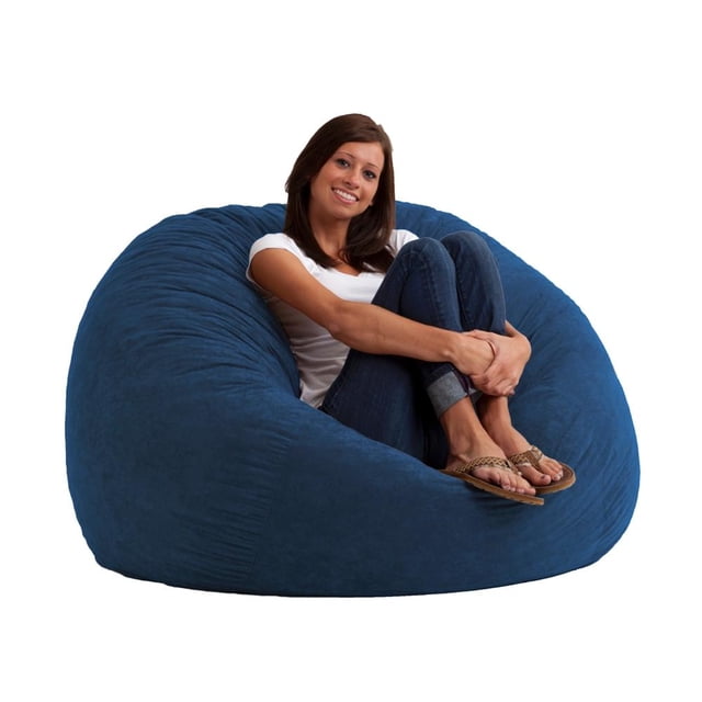 Cojín Puff Fuff Azul