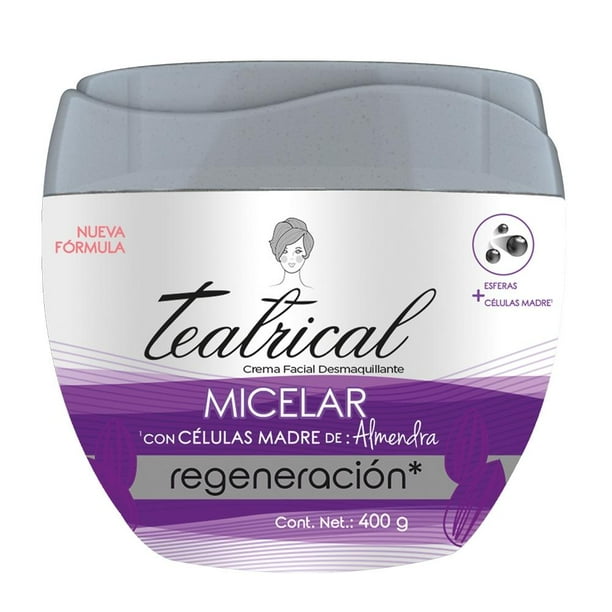 Crema desmaquillante Teatrical con células madre de almendra 400 g