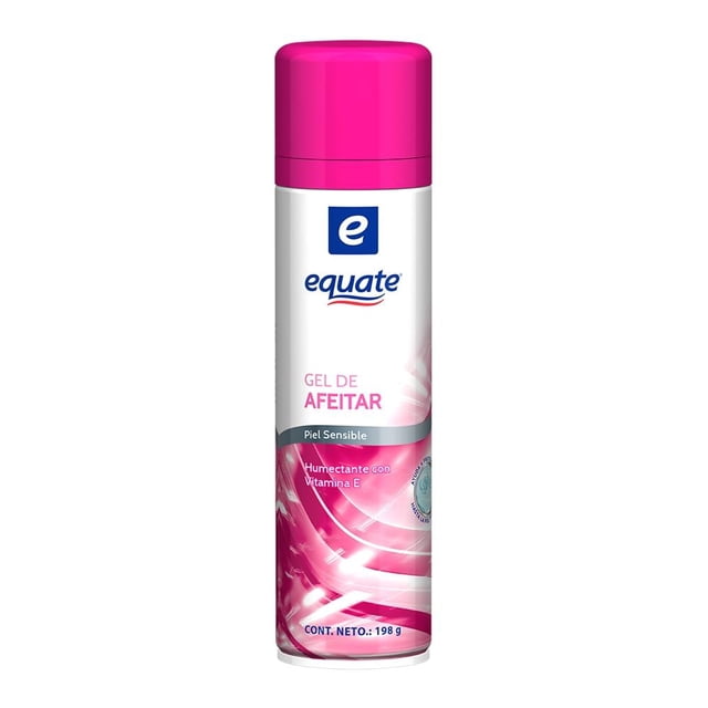 Gel de afeitar Equate piel sensible con vitamina E 198 g