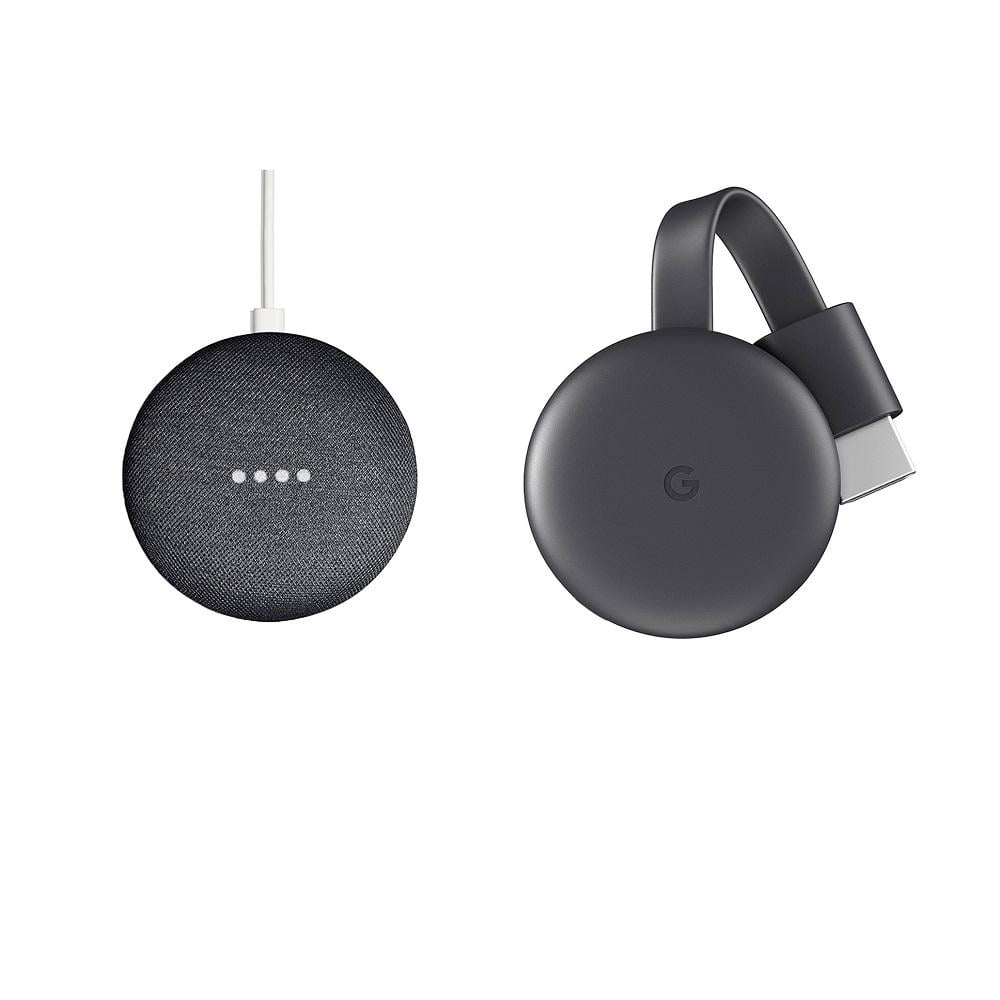 Asistente Google Mini Negro y Google Chromecast | Walmart en línea