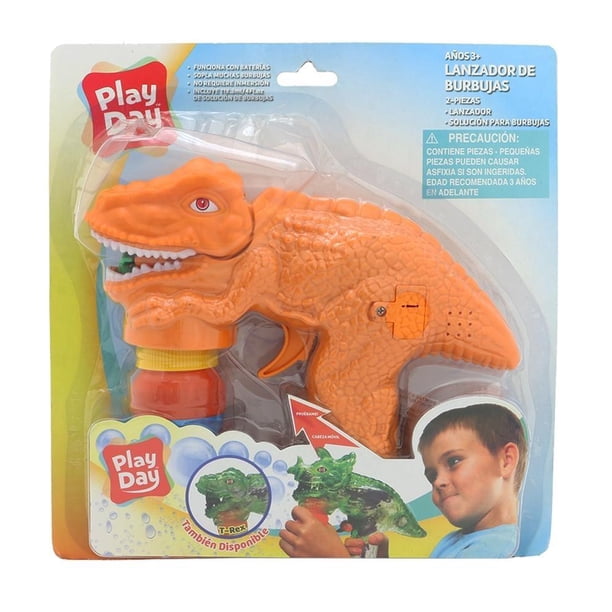Lanzador de Burbujas Play Day Dinosaurio 118.3 ml