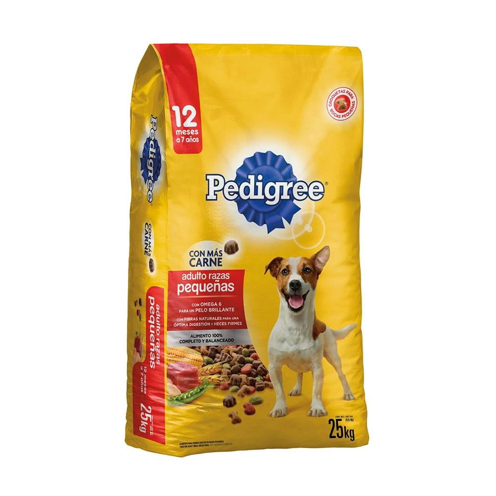 Alimento para Perro Pedigree Carne Adulto Raza Pequeña 25 kg