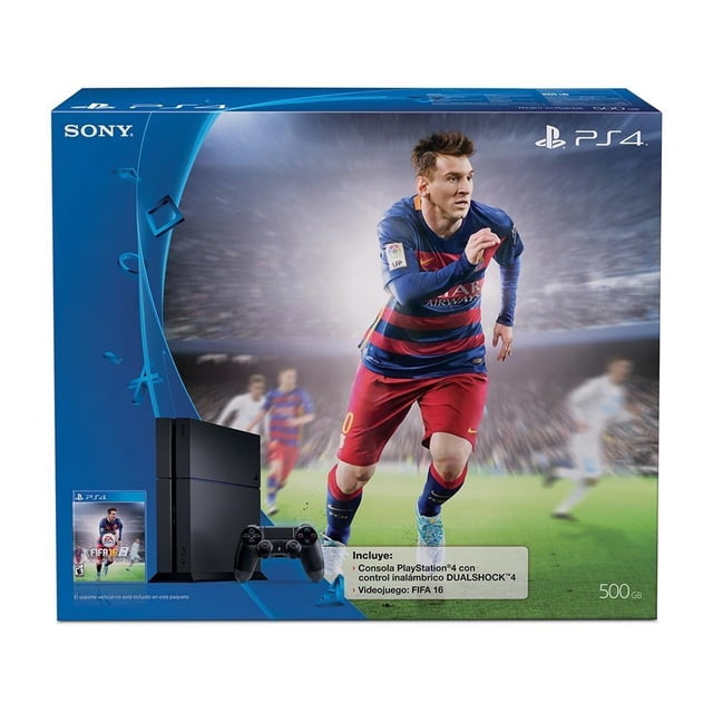 Consola PlayStation 4 500 GB más FIFA 16