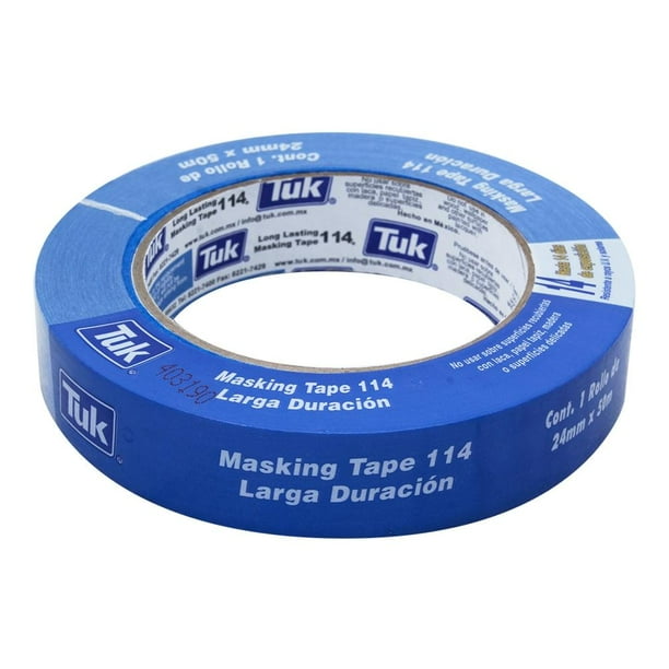 Masking Tape 114 Tuk de Larga Duración 2.4 x 5000 cm