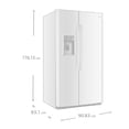 thumbnail image 4 of Refrigerador 25 Pies GE Profile con Despachador Acero Inox, 4 of 4