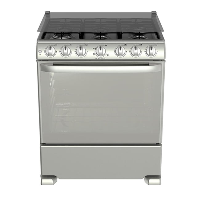 Estufa con Capelo Mabe 30 Pulgadas Silver
