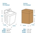 thumbnail image 4 of Lavadora Mabe 18 Kg Blanca, 4 of 4
