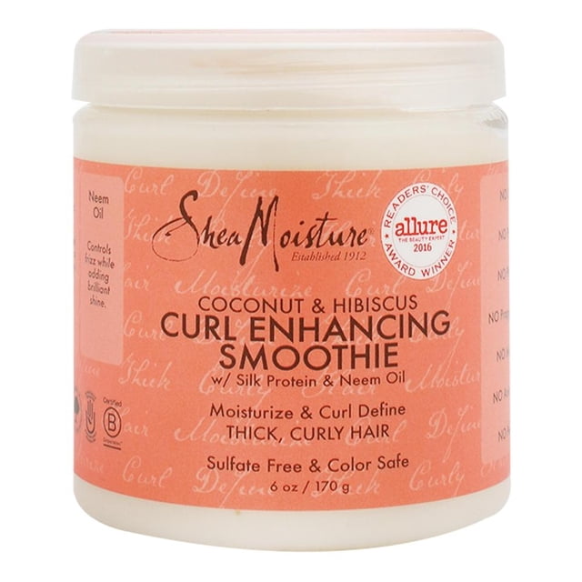 Crema para peinar Shea Moisture curl de coco e hibisco 170 g