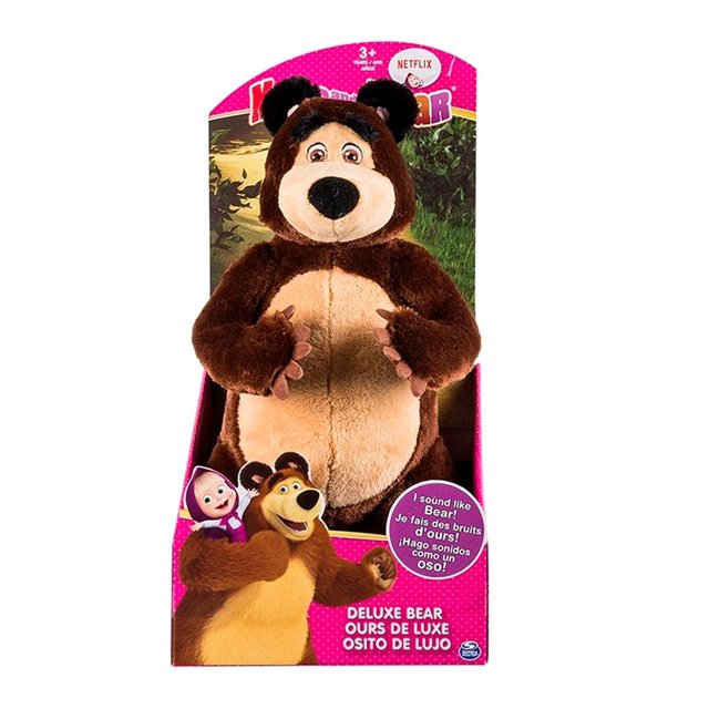 Peluche Spin Master Osito de lujo Masha y el Oso