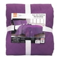 thumbnail image 1 of Set de colcha Mainstays reversible matrimonial morada 1 pza, 1 of 2