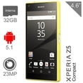 thumbnail image 1 of Smartphone Sony Xperia Z5 Compact 32 GB Amarillo, 1 of 3
