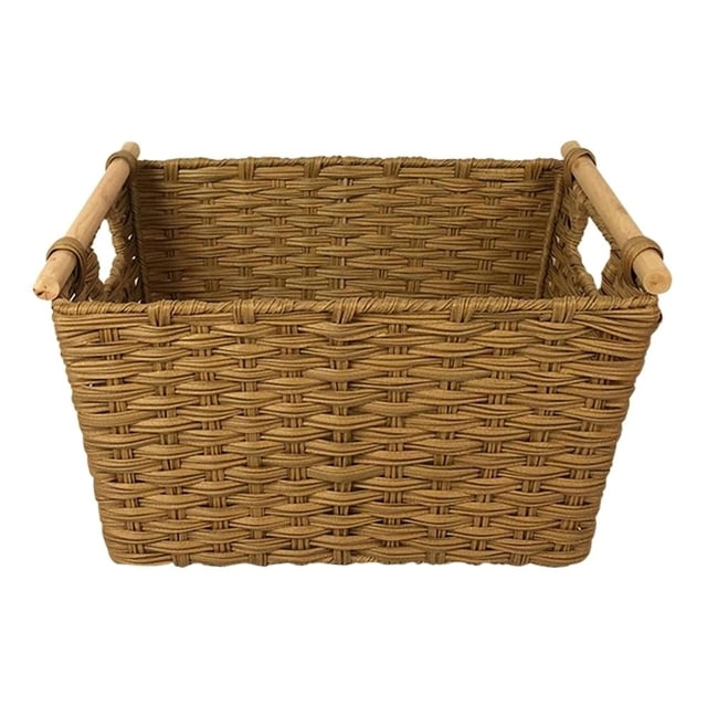 Canasta Home Trends grande tejida