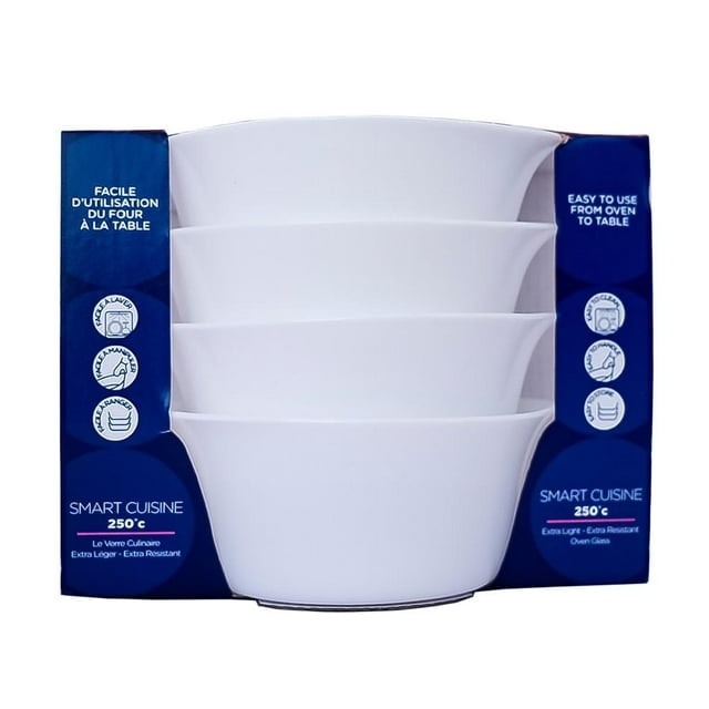 Juego de Refractarios Luminarc Smart Cuisine 4 Piezas