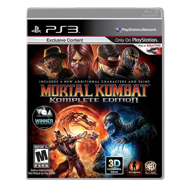 Mortal Kombat Komplete Edition PlayStation 3 Físico
