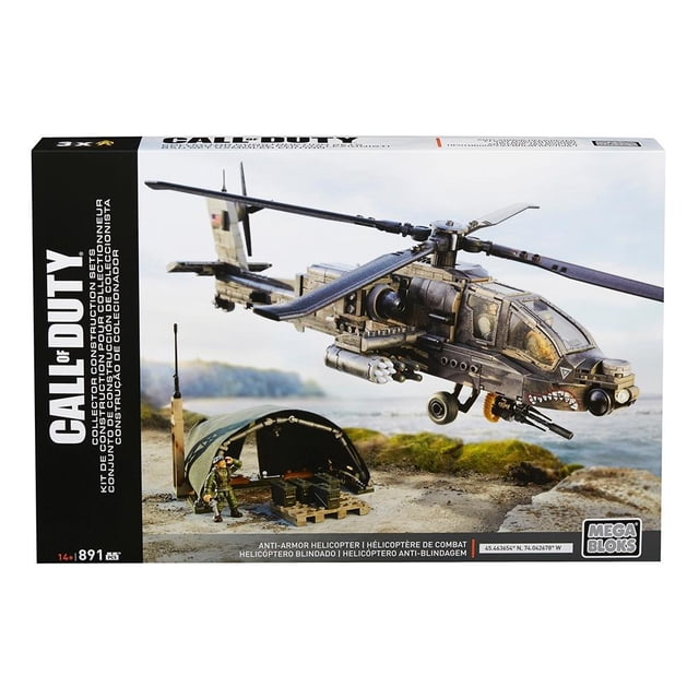 Helicóptero Blindado Mega Bloks Call of Duty 891 piezas