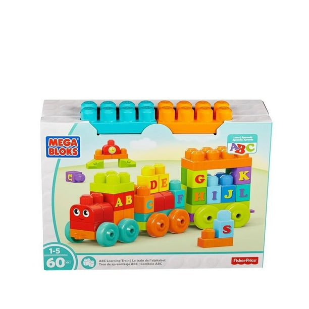 Tren de Aprendizaje ABC Mega Bloks 60 piezas