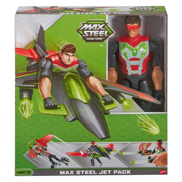 Vehículo Max Steel Mattel Jet Pack