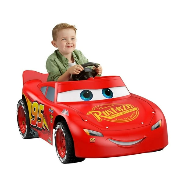 Power Wheels Carro Electrico Rayo Mcqueen Walmart Toy Coche