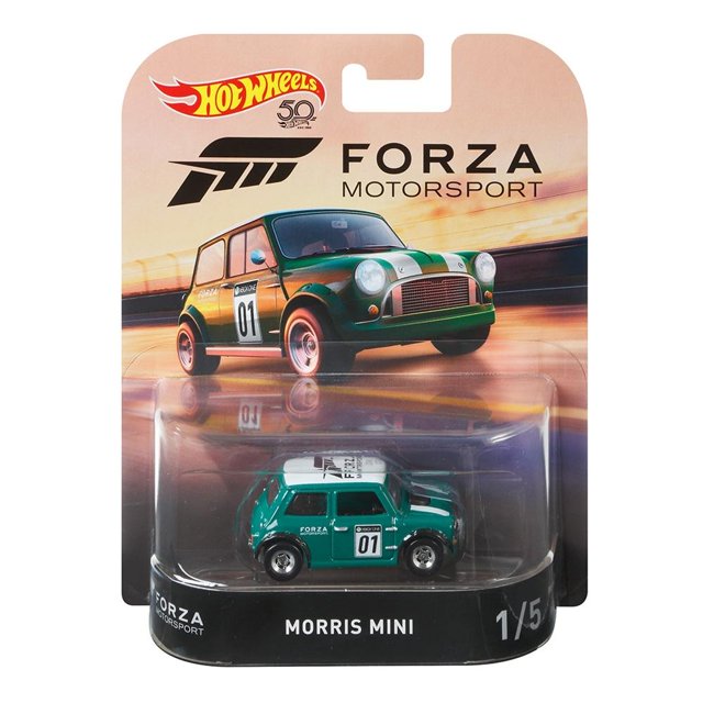 Coche Hot Wheels Mattel Morris Mini Verde