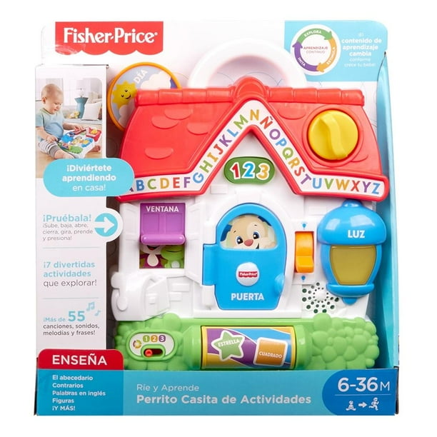 Perrito Casita de Actividades Fisher Price Ríe y Aprende