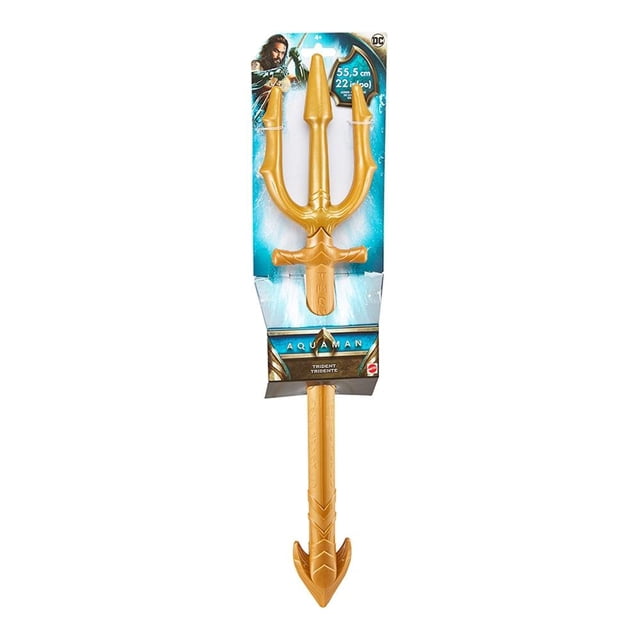 Tridente de Aquaman Dc Comics Color Dorado