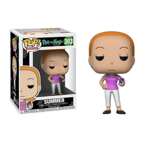Figura Funko Pop Animation Summer Rick & Morty 4 Pulgadas