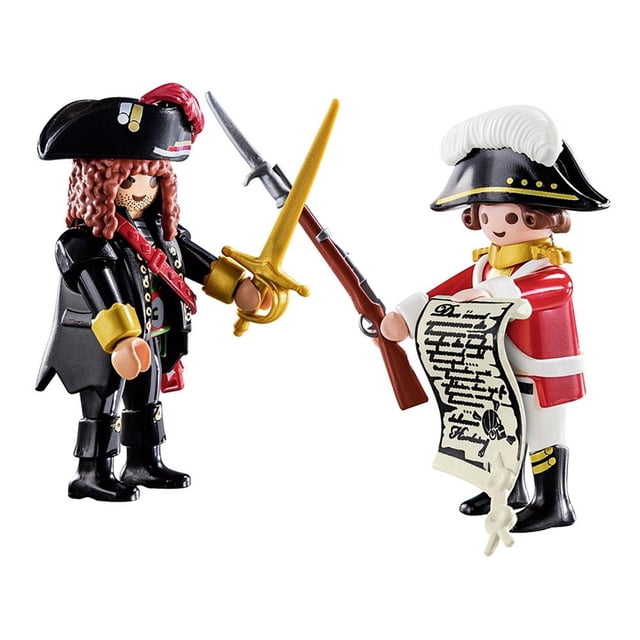 Pirata y Soldado Playmobil Duo Pack 17 Piezas