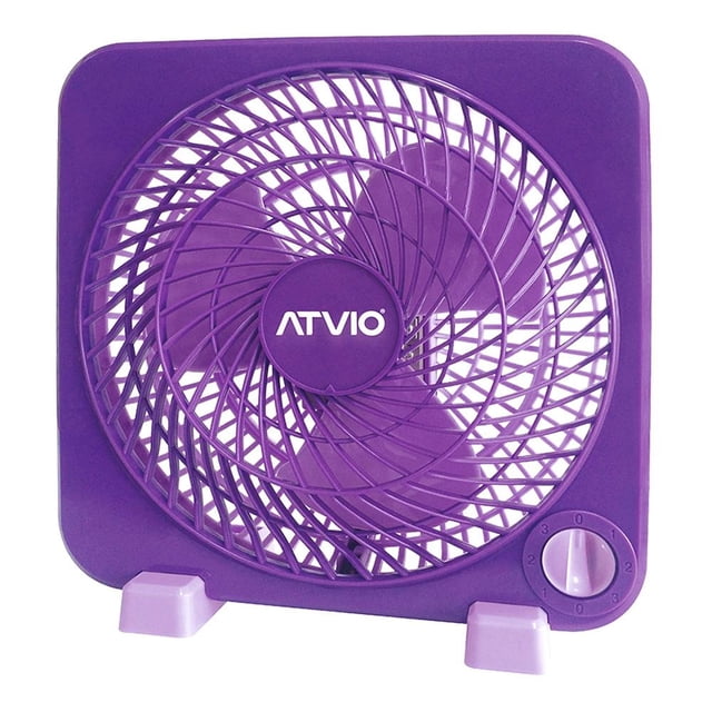 Ventilador de Escritorio Atvio Home 9 Pulgadas Morado