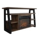 thumbnail image 2 of Chimenea Eléctrica Atvio de Piso con Mueble Café, 2 of 4