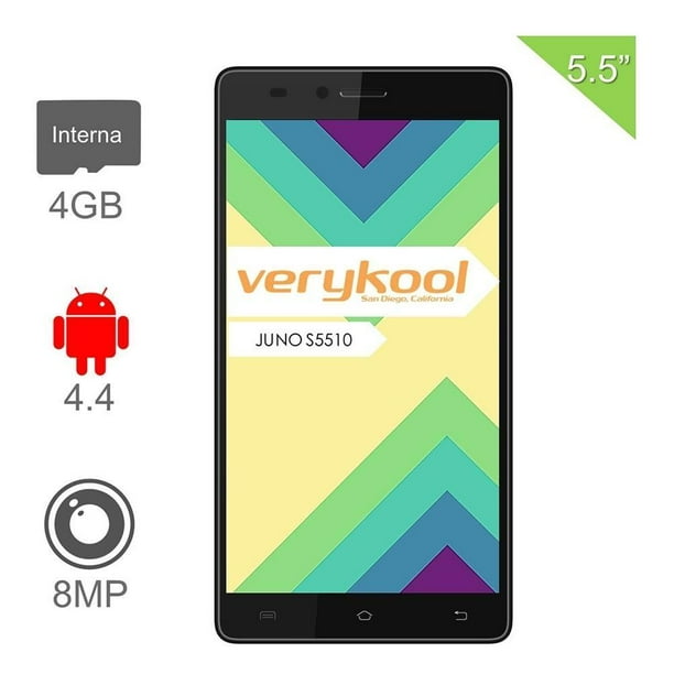 Smartphone Verykool S5510 Amarillo