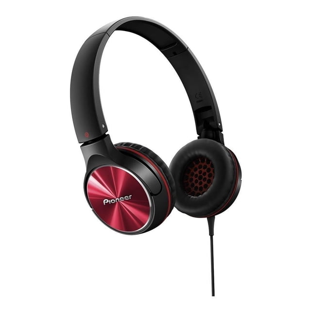 Audífonos On Ear Pioneer SEMJ532 Dinámicos Rojos