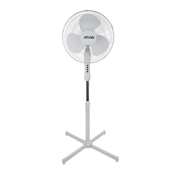 Ventilador de Piso Atvio 16 Pulgadas Blanco SF3-40D S