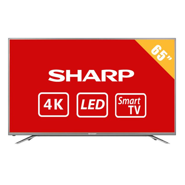 TV SHARP 65 Pulgadas 4K Ultra HD Smart TV LED