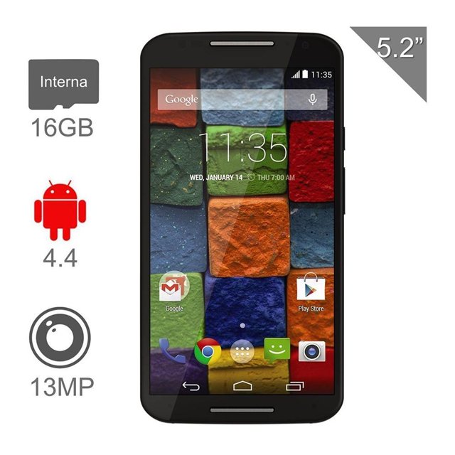 Smartphone Motorola Moto X 16 GB Negro